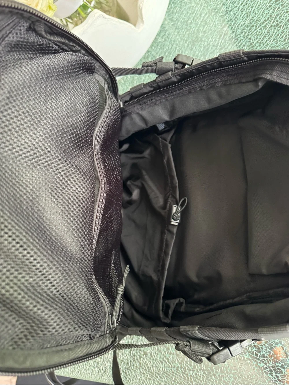 5.11 Tactical Black MOLLE Backpack with Front Utility Pouch